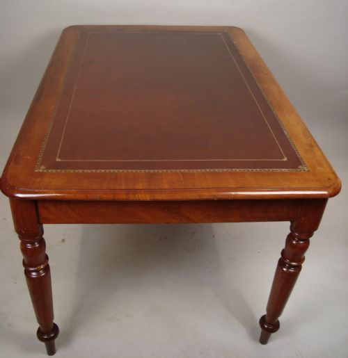ANTIQUE VICTORIAN WRITING TABLEDESK - ADDITIONAL PHOTO 4