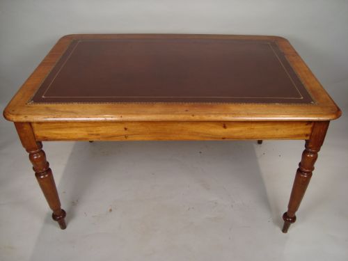 ANTIQUE VICTORIAN WRITING TABLEDESK - ADDITIONAL PHOTO 5