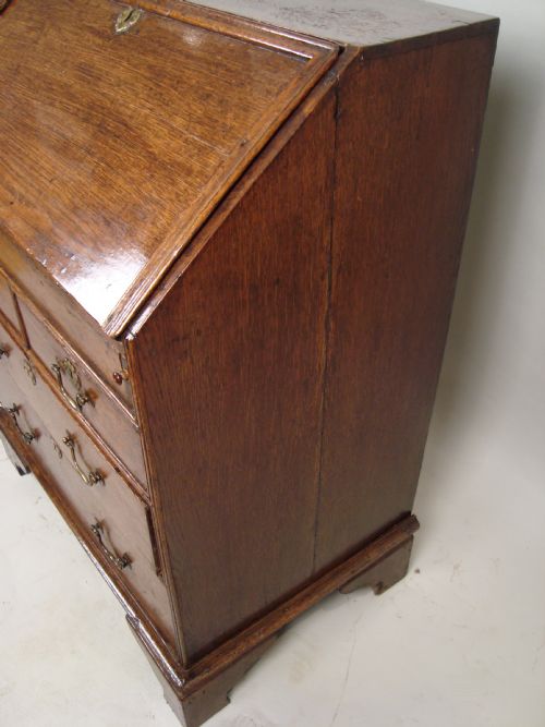 ANTIQUE 18THC OAK BUREAU - ADDITIONAL PHOTO 5