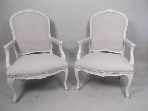 a pair of 19th century french bergere chairs - CATEGORY: ANTIQUE CHAIRS - DATED 1880