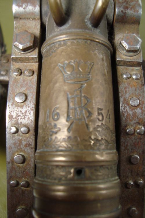 DECORATIVE FRENCH CANNON - ADDITIONAL PHOTO 1