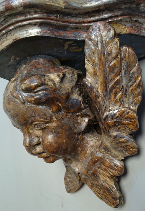 A MAGNIFICENT EARLY 18TH CENTURY ITALIAN CHERUB - ADDITIONAL PHOTO 1