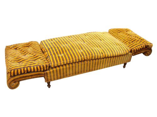 A 19TH CENT FRENCH SOFA DAY BED COUCH - ADDITIONAL PHOTO 1