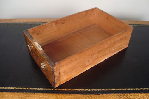 A SUPERIOR QUALITY LARGE VICTORIAN GOLDEN OAK DESK - ADDITIONAL PHOTO 7