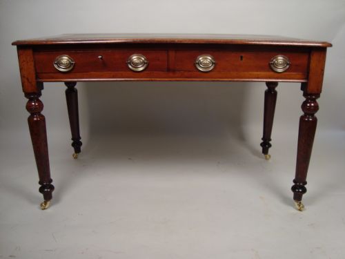 A FINE EARLY VICTORIAN WRITING DESKTABLE - ADDITIONAL PHOTO 1