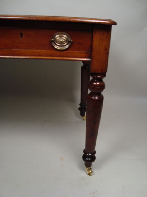 A FINE EARLY VICTORIAN WRITING DESKTABLE - ADDITIONAL PHOTO 2