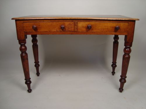 AN ATTRACTIVE VICTORIAN WRITING TABLE DESK - ADDITIONAL PHOTO 1