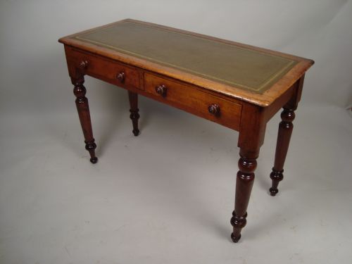 AN ATTRACTIVE VICTORIAN WRITING TABLE DESK - ADDITIONAL PHOTO 3