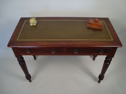 a quality victorian writing table - CATEGORY: ANTIQUE DESKS - DATED VICTORIAN