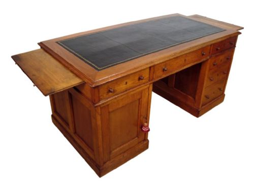 a superior quality victorian oak architects desk - CATEGORY: ANTIQUE DESKS - DATED VICTORIAN