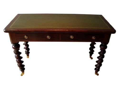 a pretty victorian sidewriting table - CATEGORY: ANTIQUE DESKS - DATED VICTORIAN