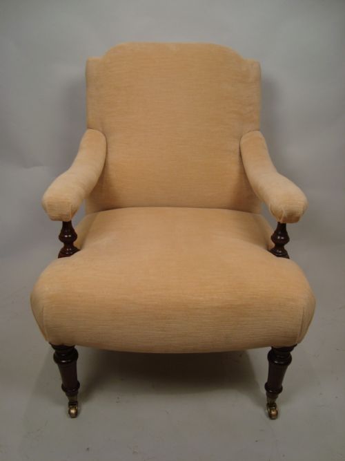A PAIR OF EARLY 20THC ARMCHAIRS - ADDITIONAL PHOTO 1
