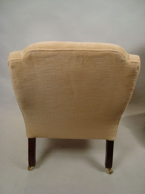 A PAIR OF EARLY 20THC ARMCHAIRS - ADDITIONAL PHOTO 4