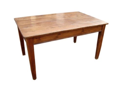 A DELIGHTFUL EARLY 19TH CENTURY FRENCH KITCHEN TABLE - ADDITIONAL PHOTO 2