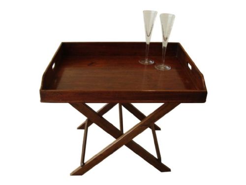 AN ELEGANT AND DECORATIVE BUTLERS TRAY - ADDITIONAL PHOTO 1
