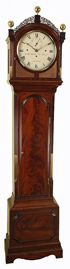 Antique London Grandfather Clock by Robert Best - St Pauls, London