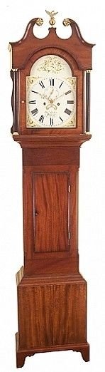 Antique Grandfather Clock by Thomas Baker of Devizes