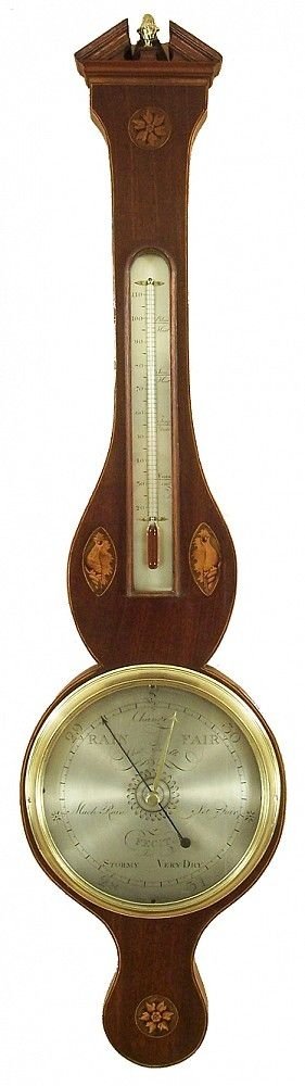 Shell Barometer by Charles Terelli of London