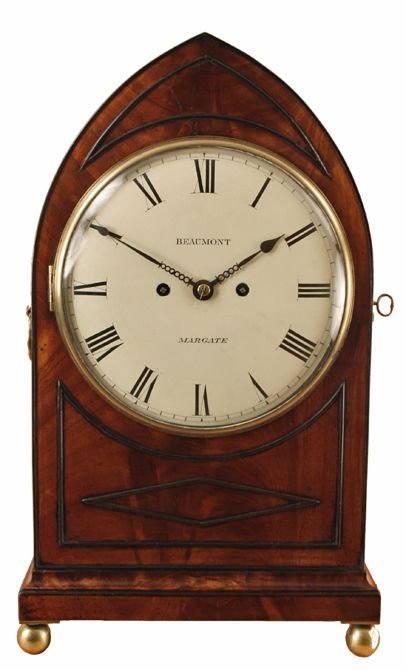 Antique Bracket Clock by Beaumont of Margate