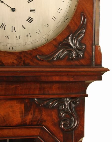 fig 2. Regulator Grandfather Clock by Stephenson of Warminster