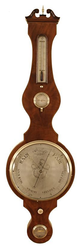 Wheel Barometer by Maltwood of London