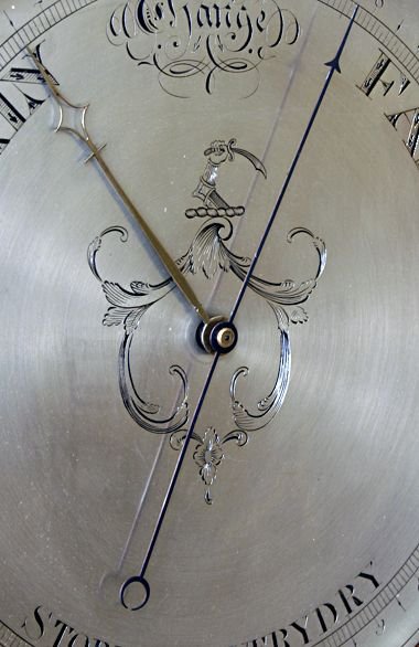 fig 1. Wheel Barometer by Maltwood of London