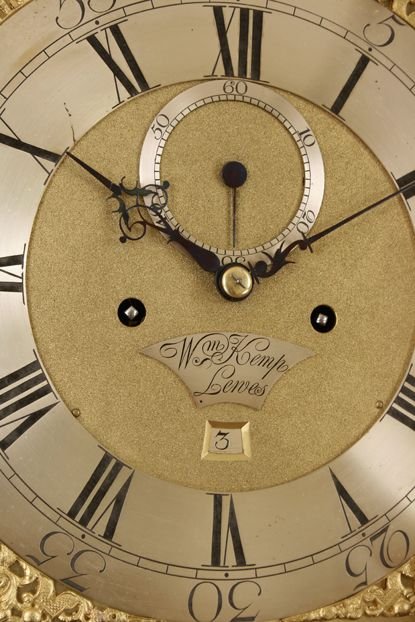 fig 1. Longcase Clocks - Kemp of Lewes