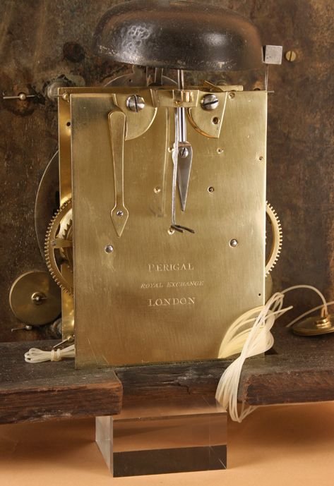 fig 1. London Longcase Clock by Francis Perigal, Royal Exchange