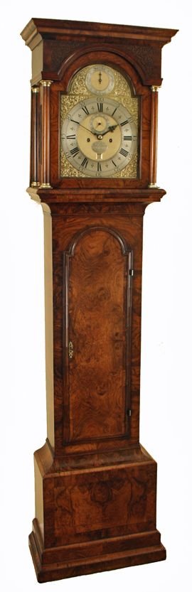 18th Century Walnut Longcase Clock by Berry of London