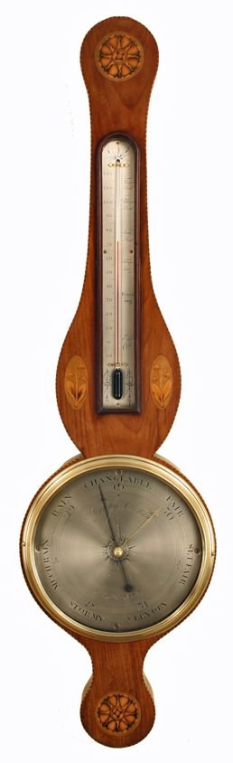 18th Century Wheel Barometer by Negretty & Co of London