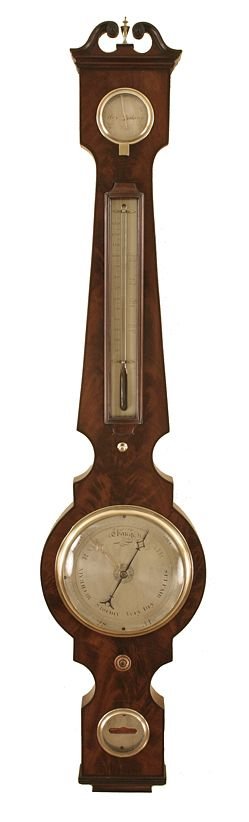 Small Antique Barometer by Ballard of Frome