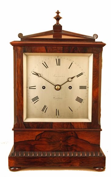 Antique Bracket Clock by Simmons of London