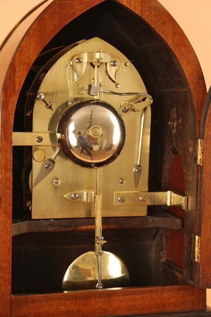 fig 1. A high quality Lancet Top Table Clock by John Grant, Fleet St, London