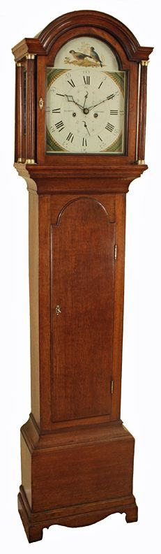 Small  Antique Grandfather Clock by Elliott of Ashford