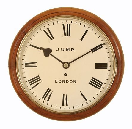 Antique Wall Clock by Jump of London