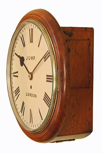 fig 1. Antique Wall Clock by Jump of London