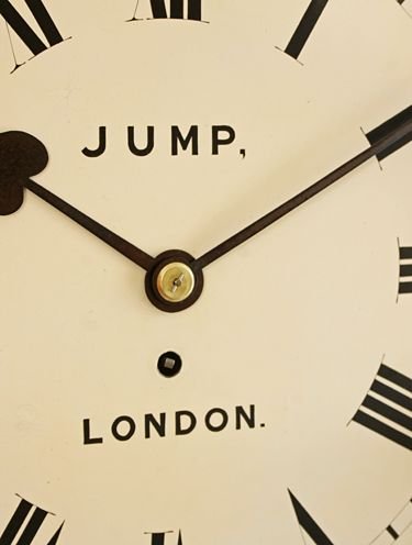 fig 2. Antique Wall Clock by Jump of London