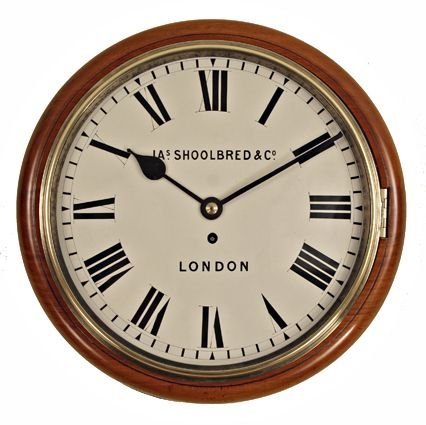 Shoolbred & Co - London - Fusee Wall Clock