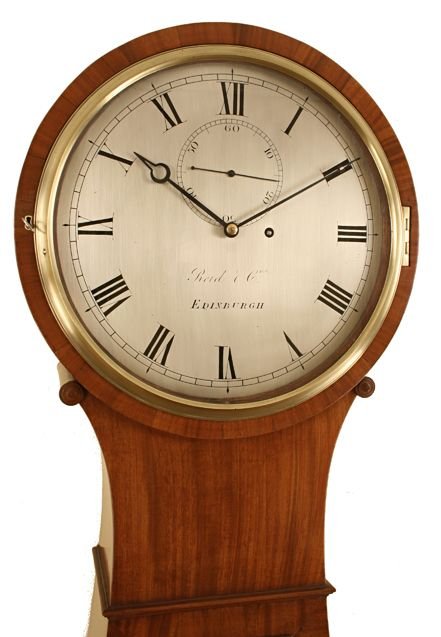 fig 1. Regulator Wall Clock by Reid of Edinburgh