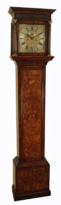 Walnut Longcase Clock by Williamson of London