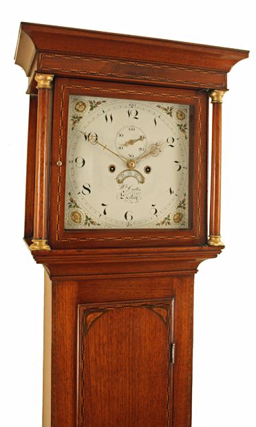 fig 1. Longcase Clock by Curtis of Exeter