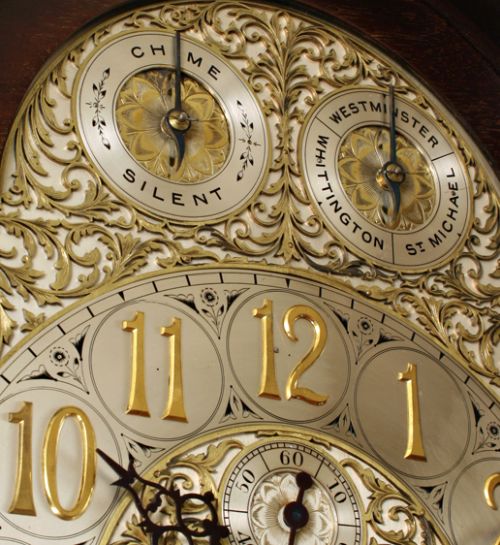 fig 1. High Quality Tube Chime Grandfather Clock