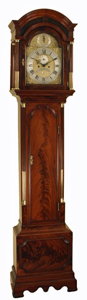 Skeggs of London Mahogany Longcase Clock