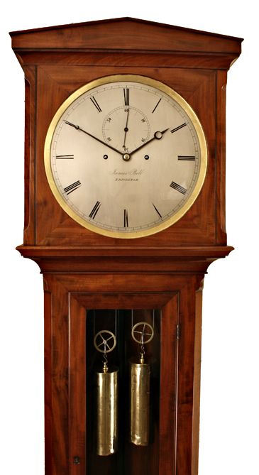 fig 1. Domestic Regulator Longcase Clock by Bell of Edinburgh