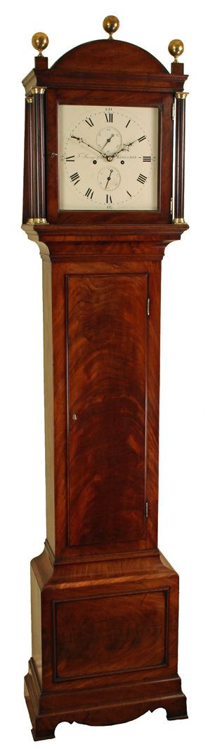 Mahogany Longcase Clock by Strange of Kingston Upon Thames