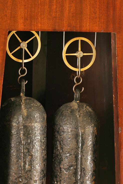 fig 1. Domestic Regulator Longcase Clock by Whitelaw of Edinburgh