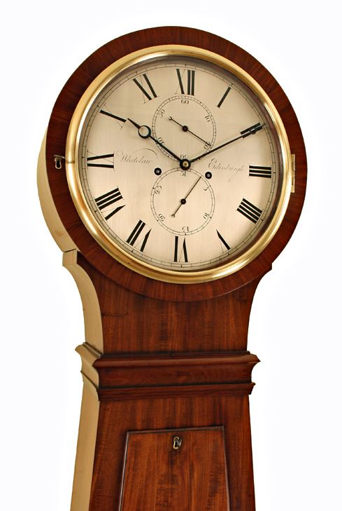 fig 2. Domestic Regulator Longcase Clock by Whitelaw of Edinburgh