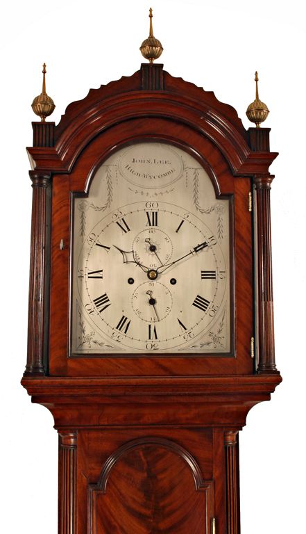 fig 1. Georgian Longcase Clock by John Lee of High Wycombe