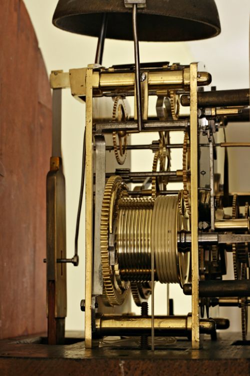 fig 2. Regulator Grandfather Clock by Bryson of Edinburgh