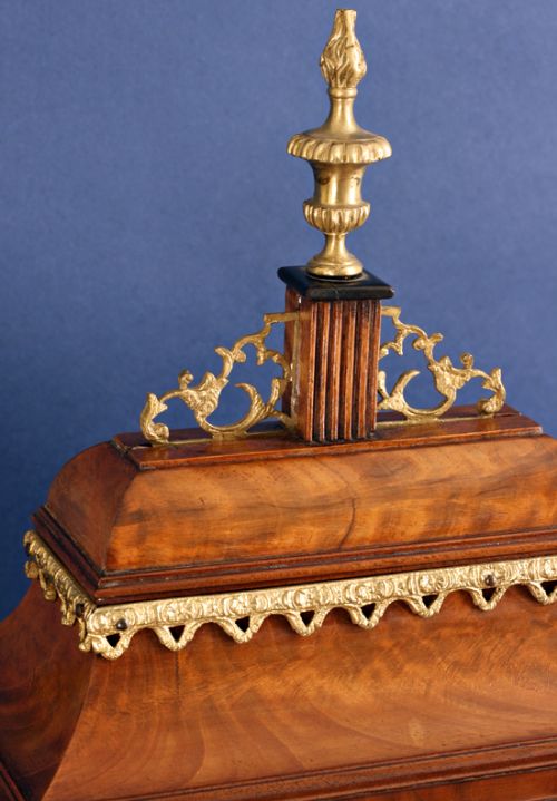 fig 1. Quarter Striking 18th century bracket clock by Nicolason of London